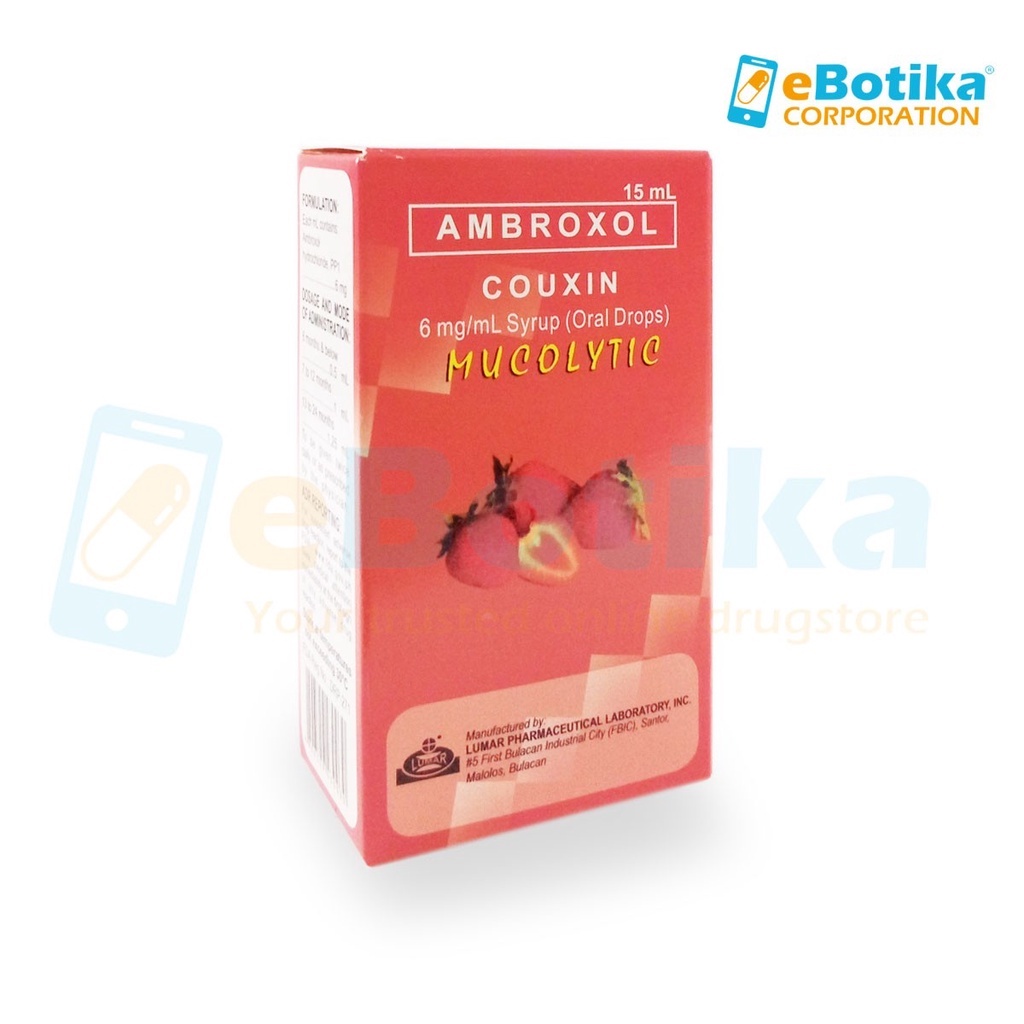 Ambroxol (Couxin) Oral Drops 15 ml I for Cough Shopee Philippines