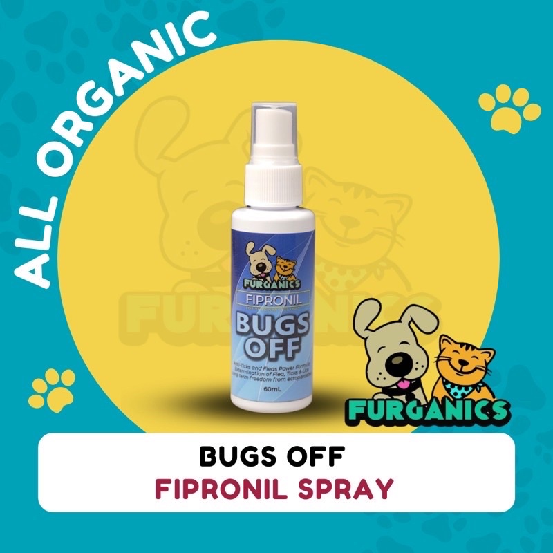 FURGANICS BUGS OFF FIPRONIL ANTITICK & FLEA SPRAY Anti Tick and Flea Shopee Philippines