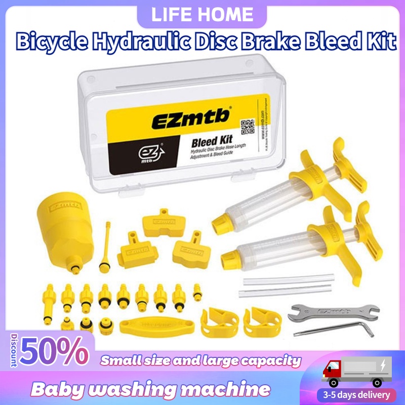 EZmtb Bicycle Oil Bleed Kit Mountain Road Bike Hydraulic Disc Brake Mineral Oil Bleeding Filling