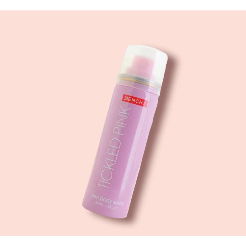 BENCH Tickled Pink Deo Body Spray 50 ml Shopee Philippines