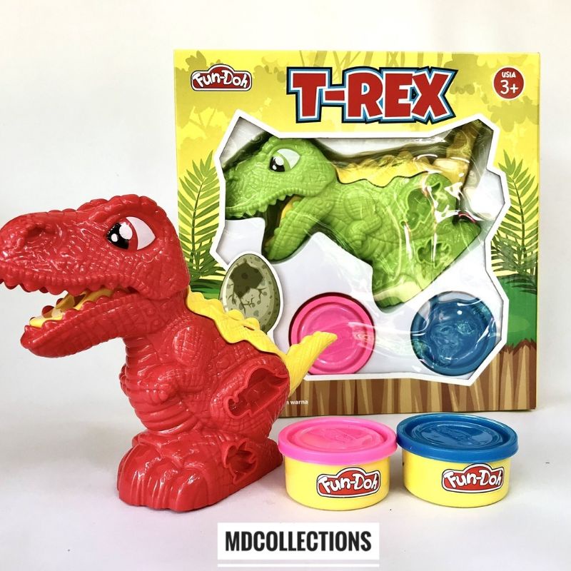 Play Doh Toys T Rex Dinosaur Fun Doh Sensory Educational Toys