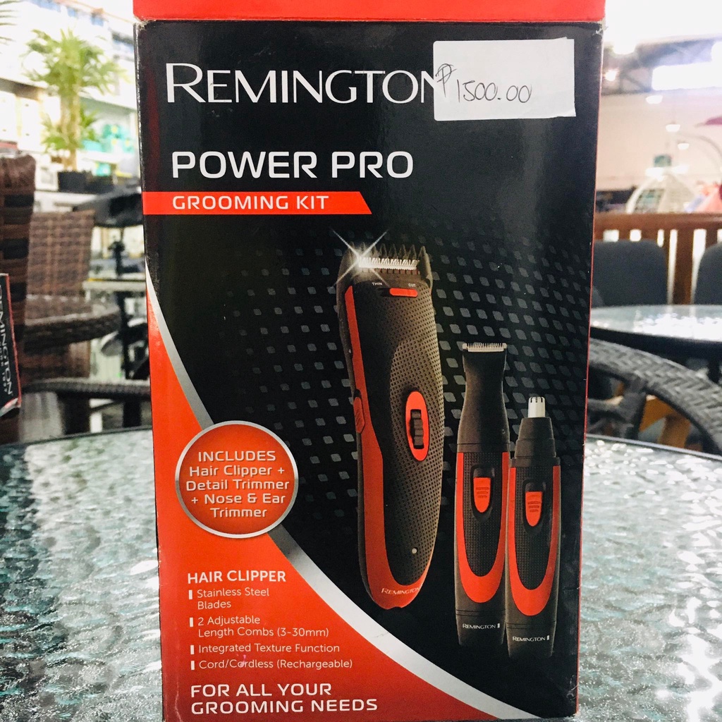 Remington 5 in 1 Titanium Multi Grooming Kit Shopee Philippines