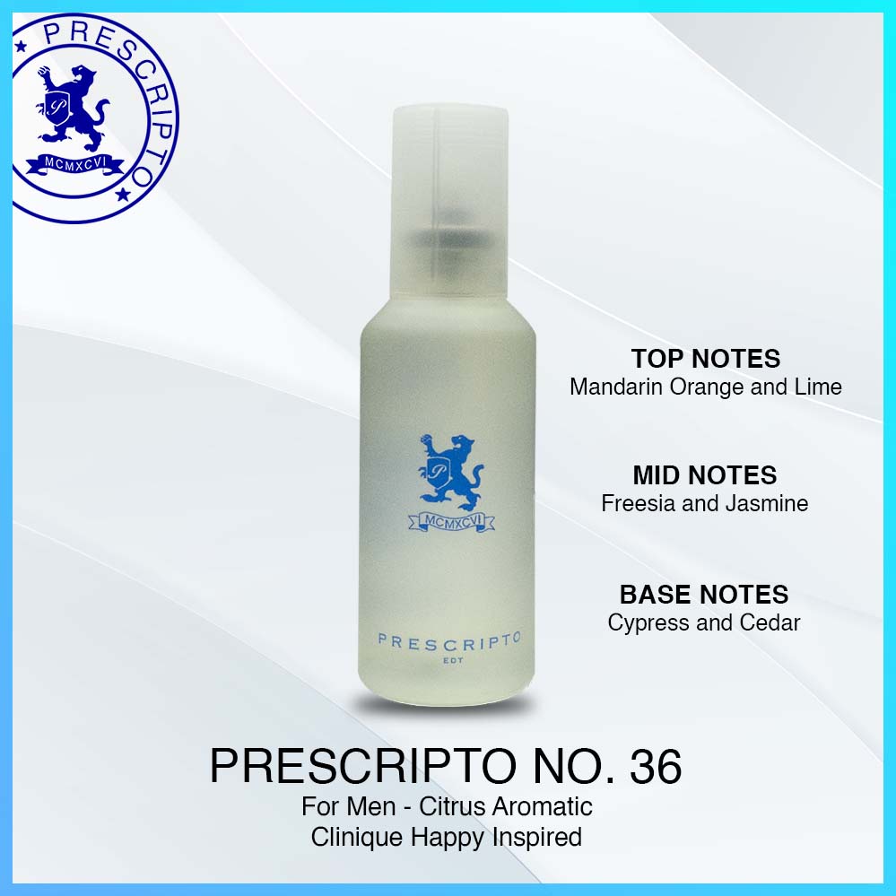 Prescripto NO. 36 For Men Citrus Aromatic Clinique Happy Inspired