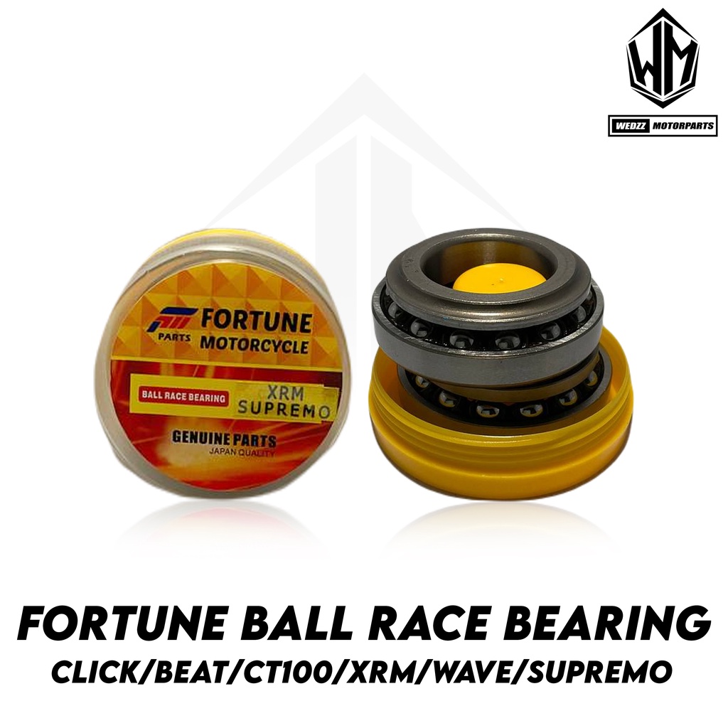 MOTORCYCLE BALL RACE BEARING FORTUNE (CLICK/BEAT/CT100/XRM/WAVE/SUPREMO