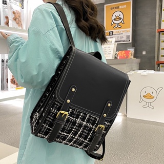 Korean fashion backpack for women Large Capacity Female bag PU casual handbag travel waterproof bag