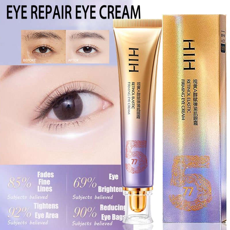 HIH Eye Cream Retinol Firming Lighten Dark Circles Fine Grain Eye Bag