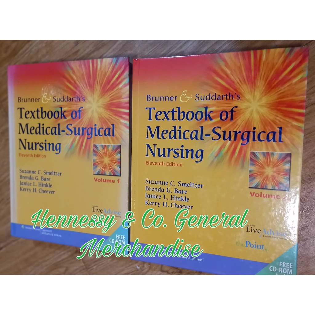 Brunner & Suddarth's Textbook Of Medical-Surgical Nursing 11th Ed. By ...