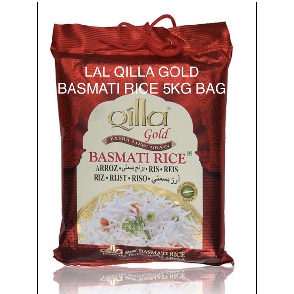 Lal Qilla GOLD Basmati Rice Extra Long Grain Original Packaging From