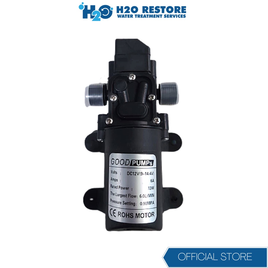 High Pressure Diaphragm Self Priming Water Pump Caravan Boat 12V 130PSI