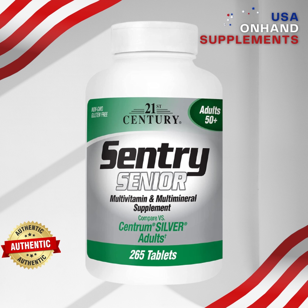 USA Onhand 21st Century, Sentry Senior, Multivitamin & Multimineral