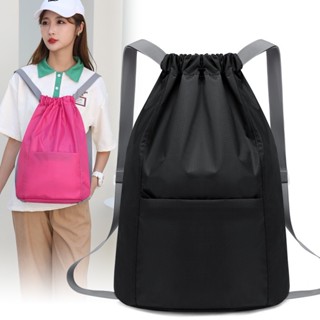 String Bag Backpack Basketball Bag Soccer Bag Sports Gym Bag Outdoor Nylon Ultralight Drawstring Bag