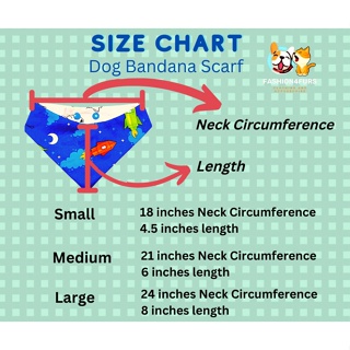 Reversible Pet Dog Bandana Scarf #2