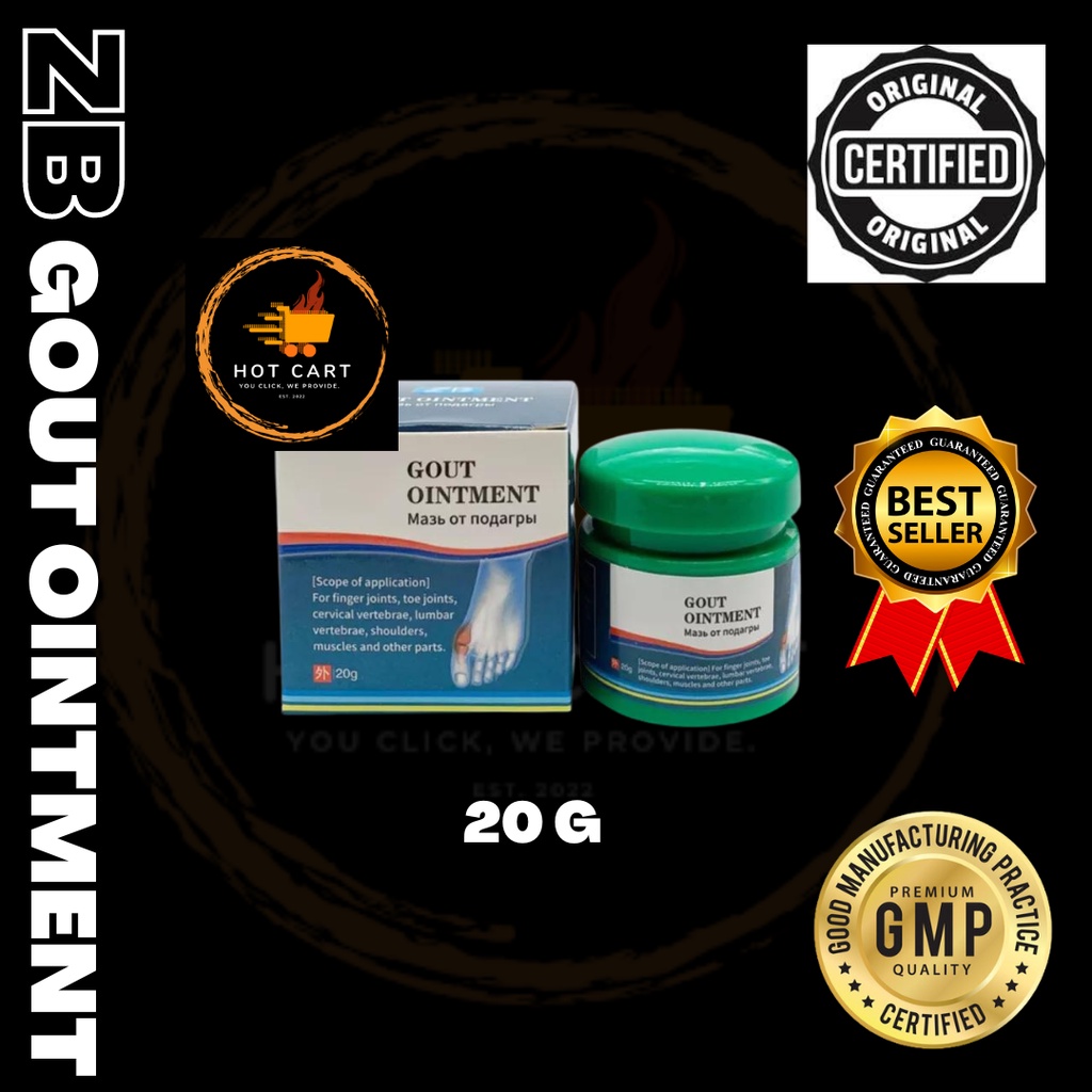 ZB Gout Ointment Pain Reliever Shopee Philippines