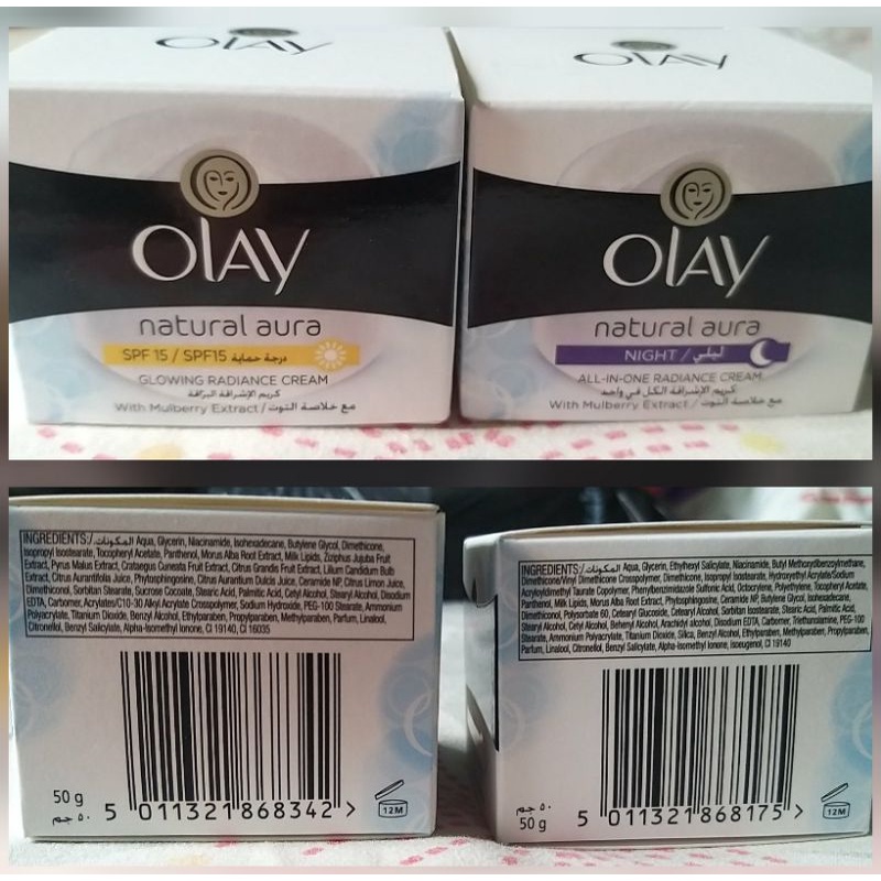 Olay Pack of 2 (Day 50g & Night 50g cream)