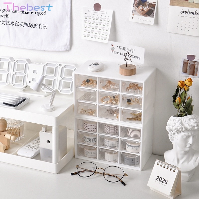 Desktop Drawer Organizer, Desktop Organizer Storage, Mini Drawer