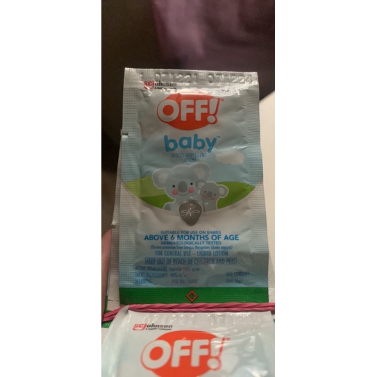 Off Lotion Baby 6mL 12s Shopee Philippines