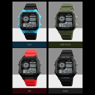 Ready Stock SKMEI 1299 Men Digital Watch Waterproof Wristwatches jam tangan Sport Watches #3