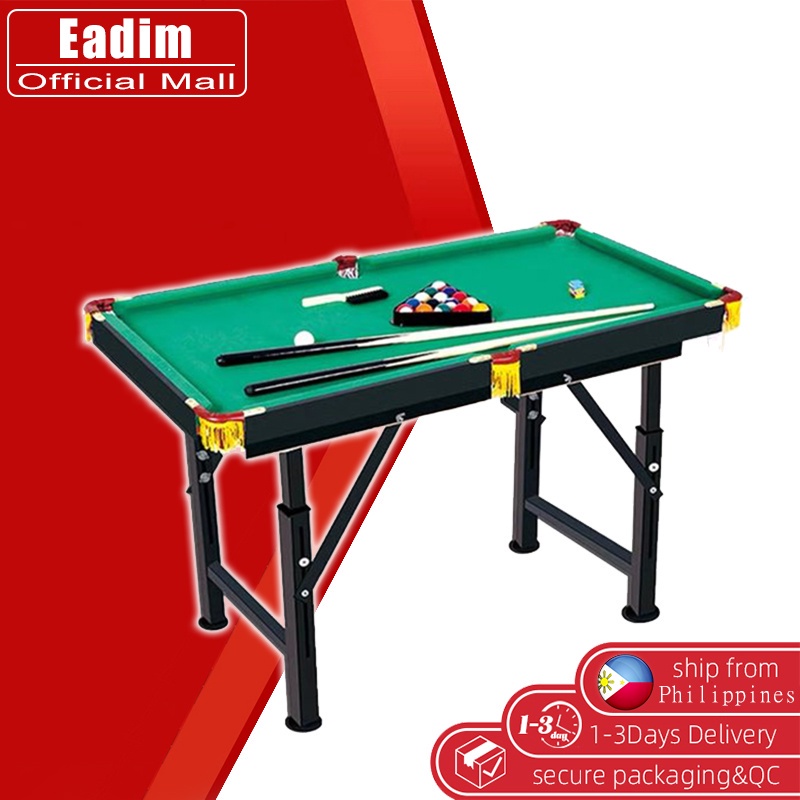 Mini Billiard Table for Kids Adjustable Metal Legs Billiard Table Set Pool Table Set Shopee