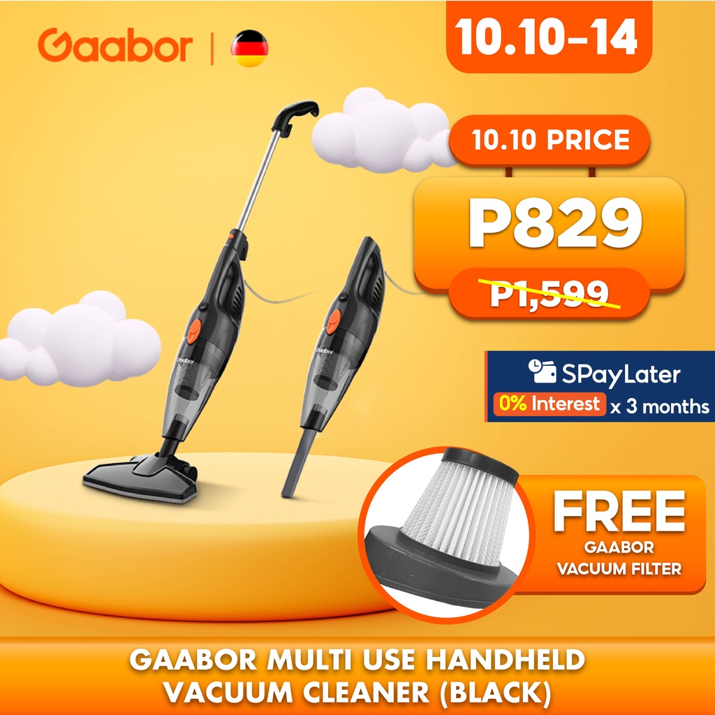 Gaabor Vacuum Cleaner Strong Sucking Household Multi Use Handheld