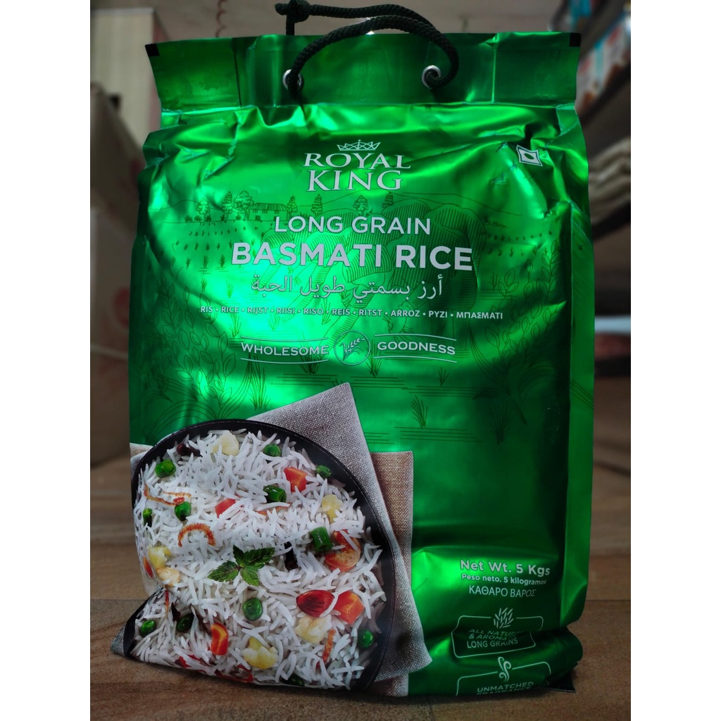 ROYAL KING BASMATI RICE 5KG Shopee Philippines