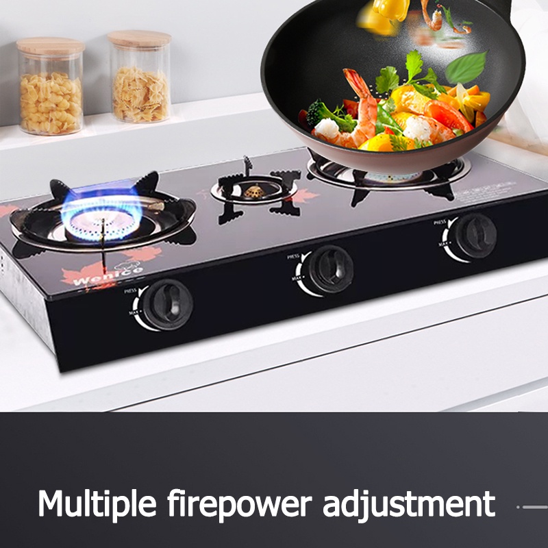 Single gas stove / double gas stove / three furnace gas stove tabletop