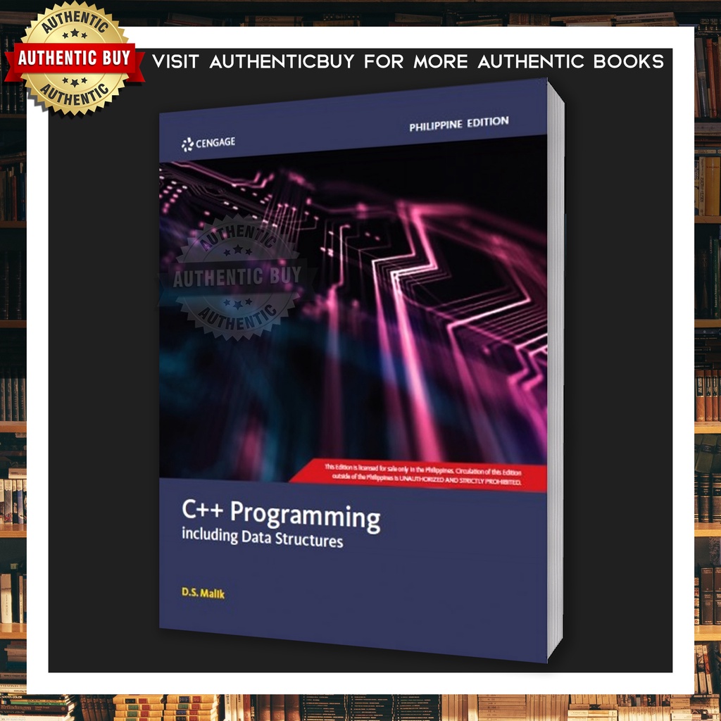 Authentic C Programming Including Data Structures By Ds Malik Shopee Philippines 3994