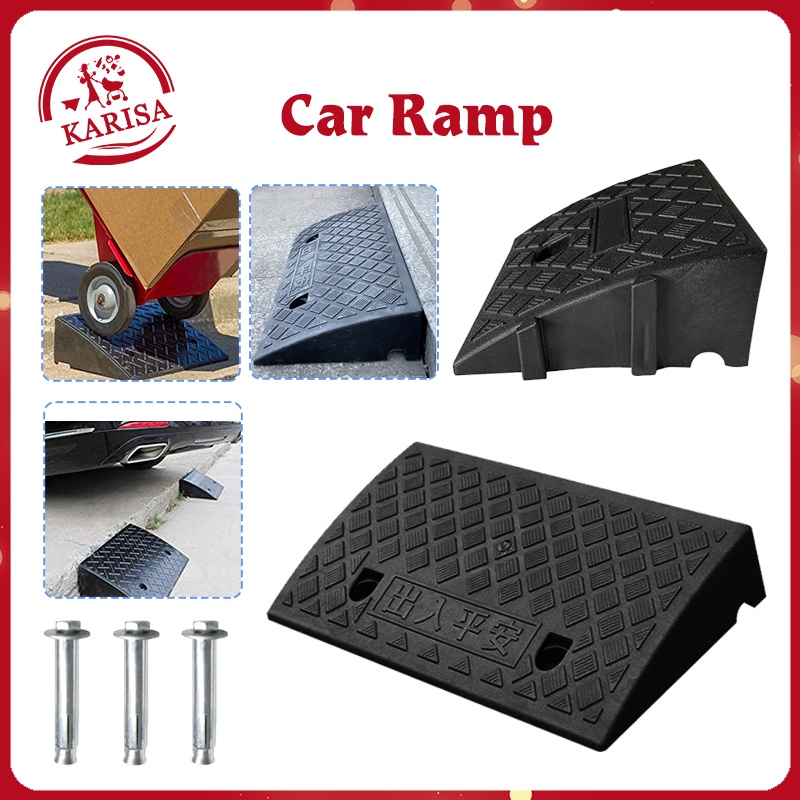 Portable Car Ramp Lightweight Plastic Curb Ramps Heavy Duty, for ...