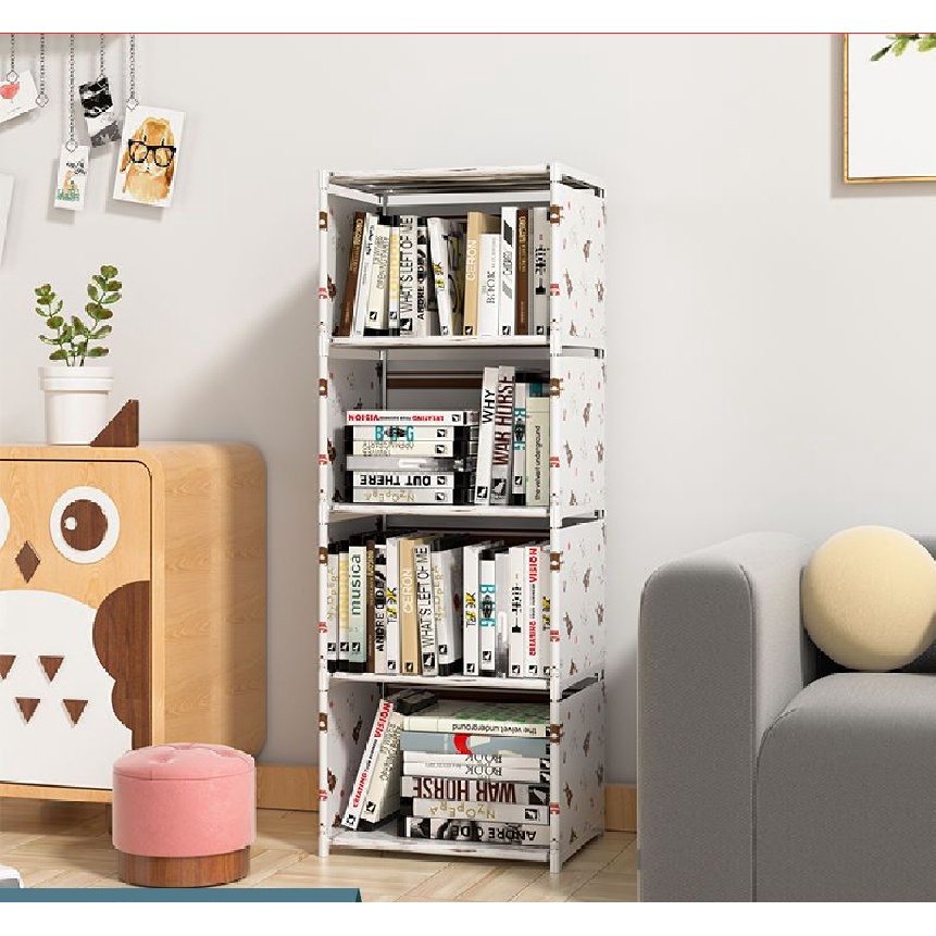 Bookshelf Multipurpose Shelf 4layers Multipurpose Bookshelf