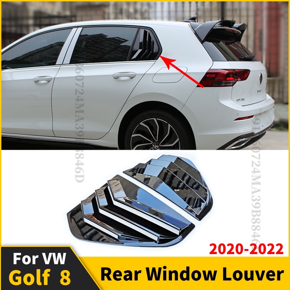 Body Kit Accessories Styling Rear Window Louver Shutter Blinds For VW