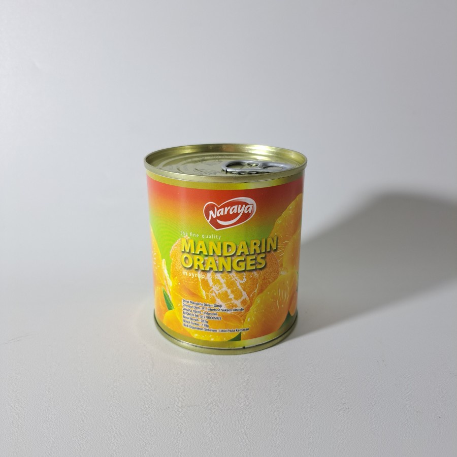 Naraya Mandarin Orange Canned 312 g / Naraya Canned Mandarin Orange