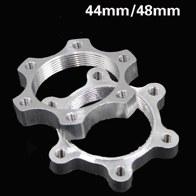 Rotor Adoptor 44/48mm Aluminium Alloy MTB Bike Threaded Hubs Disc Brake