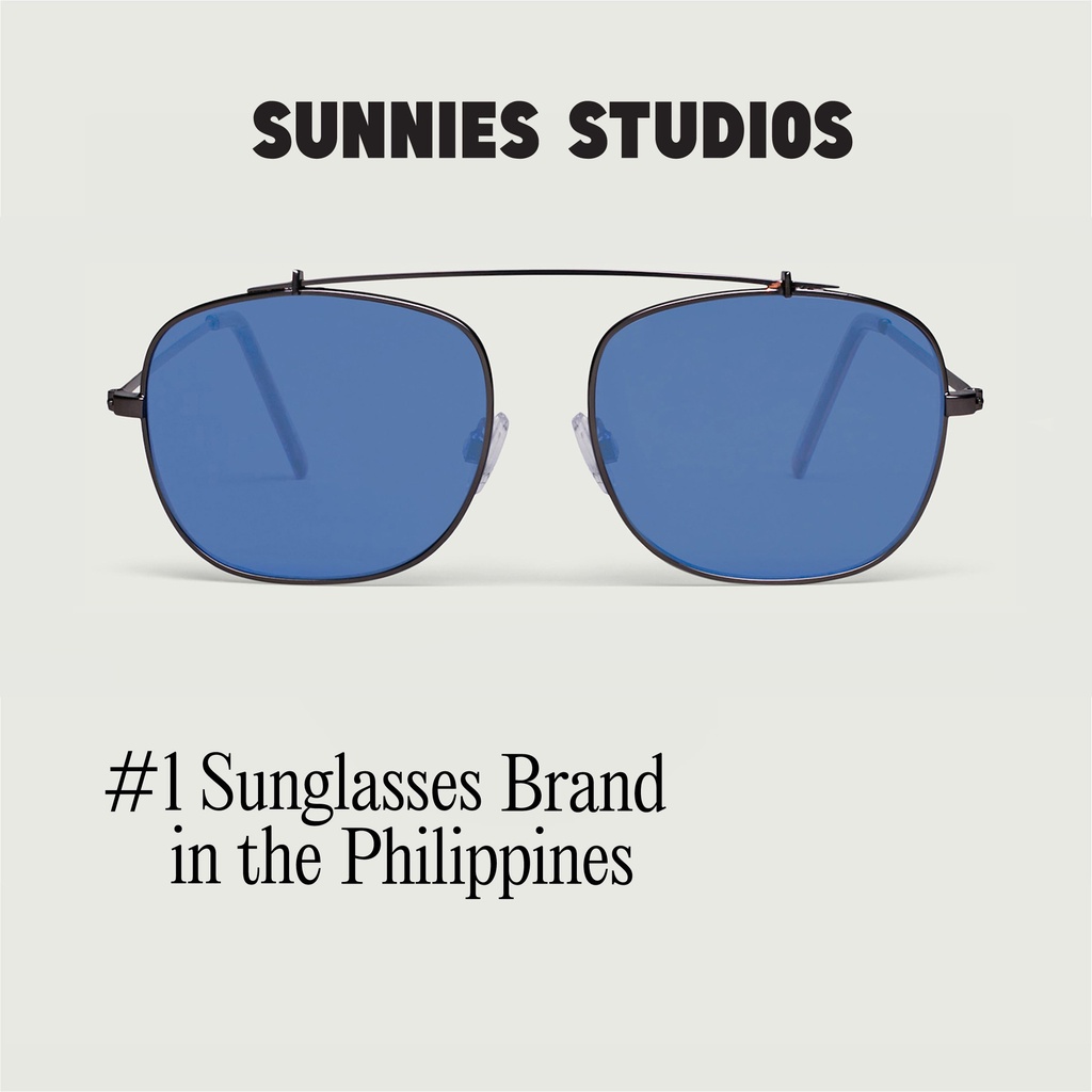 Sunnies Studios Benny Seal (Pilot Fashion Sunglasses for Men and Women)