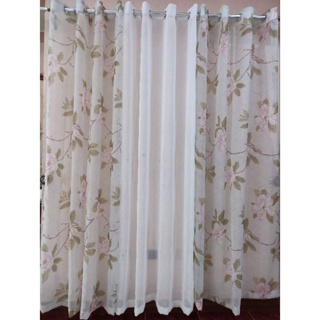 VIOLE LACE RING STYLE CURTAIN #1