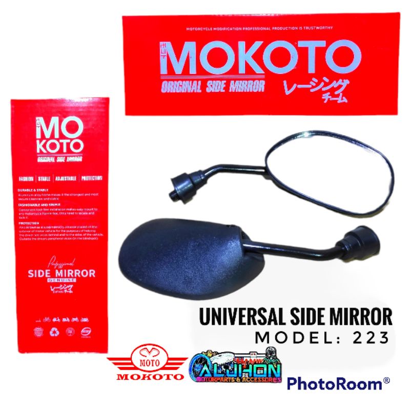MOKOTO UNIVERSAL SIDE MIRROR (MODEL223) Shopee Philippines