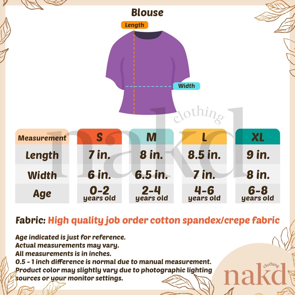 NAKD FASHION CLOVER KIDS BABY GIRL OFF SHOULDER BELL SLEEVES SMOCKING DAILY BASIC TOP 8106