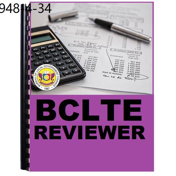 carl balita let reviewer BCLTE Reviewer 2022 Basic Competency on Local Treasury Examination