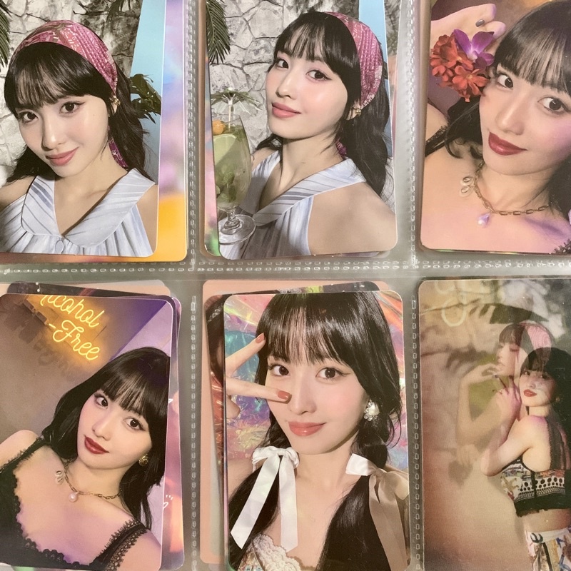 TWICE MOMO TASTE OF LOVE PHOTOCARDS AND LENTICULAR PHOTOCARD | Shopee ...