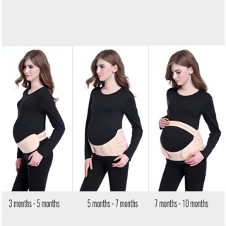 Adjustable Maternity Support Belt Pregnancy Belt Band For Pregnant Elastic 80-130cm #3