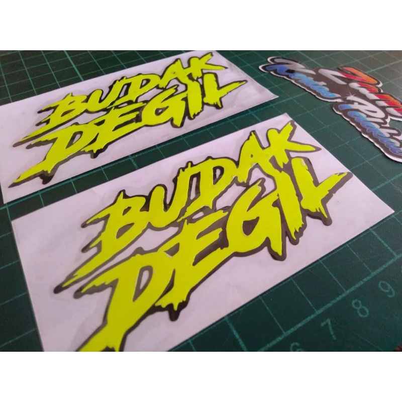 STICKERS BUDAK DEGIL STICKER CUTTING Shopee Philippines