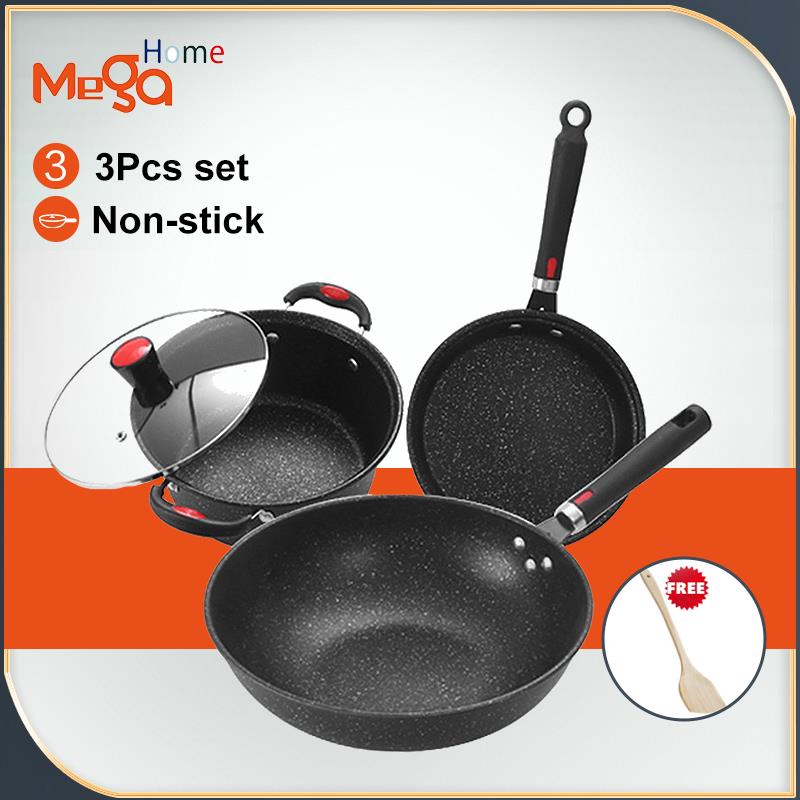 Omss storeHIZLJJ Create Anodized Cookware Set Hard Delicious and Pans