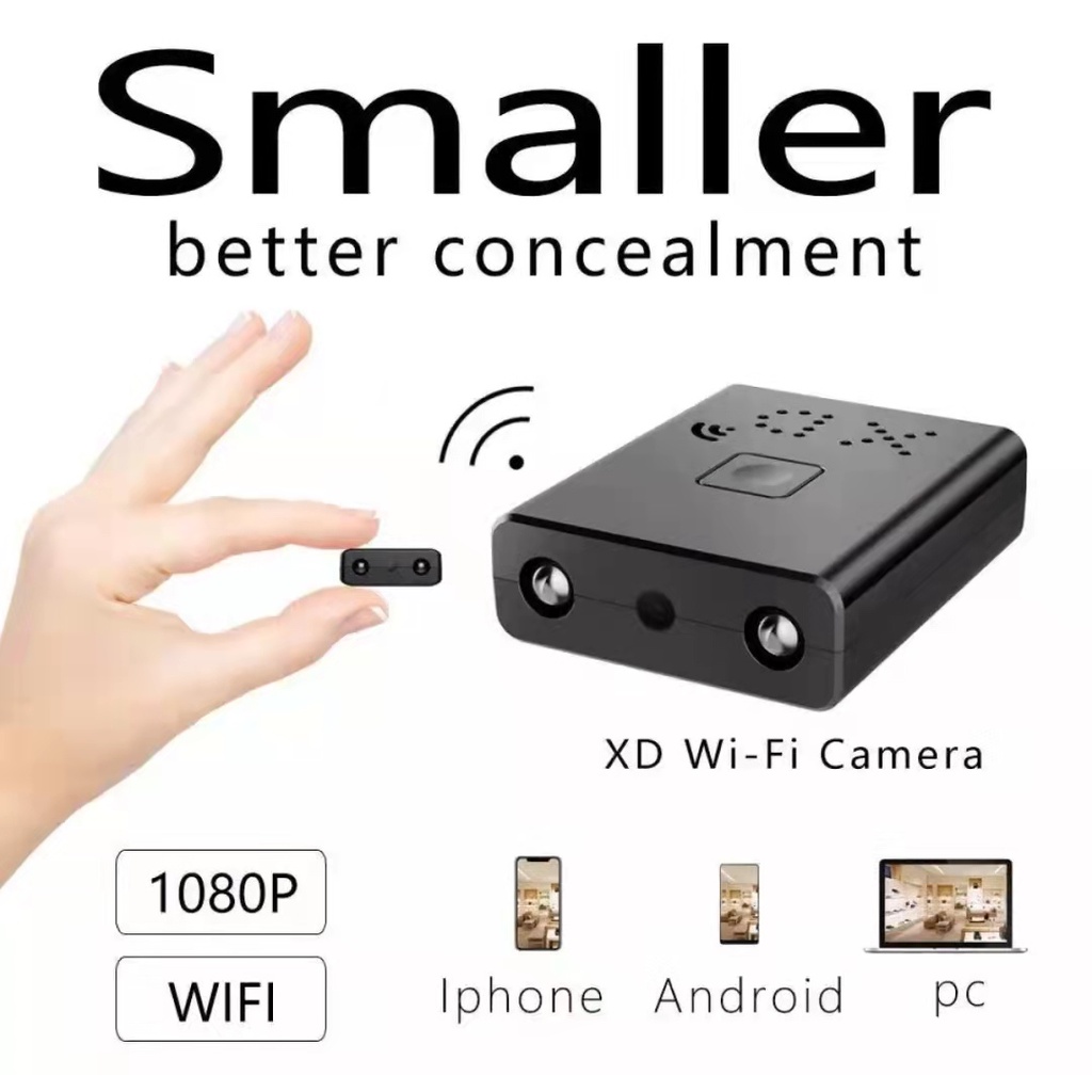 XD CCTV camera connect phone 1080P wireless Spy Camera Night Vision