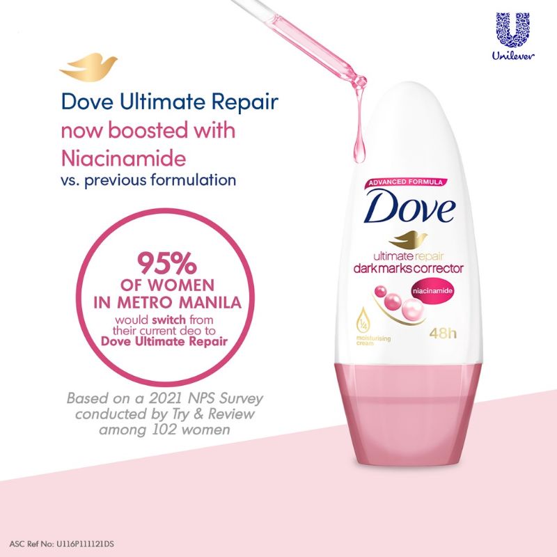 Dove Ultimate Repair Dark Marks Corrector with Niacinamide Deodorant