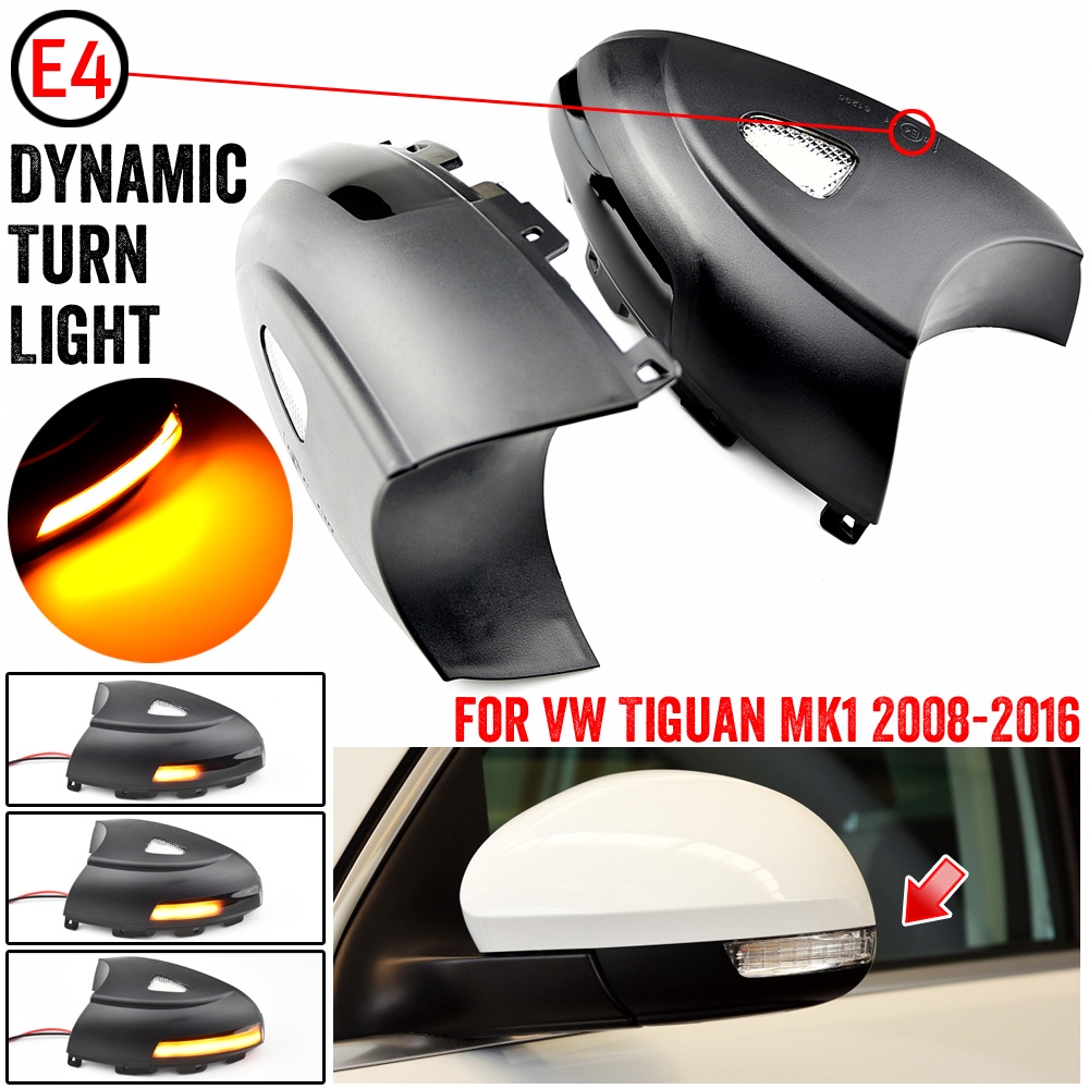 Dynamic Turn Signal+ puddle lights for VW Tiguan MK1 I 20082016 light