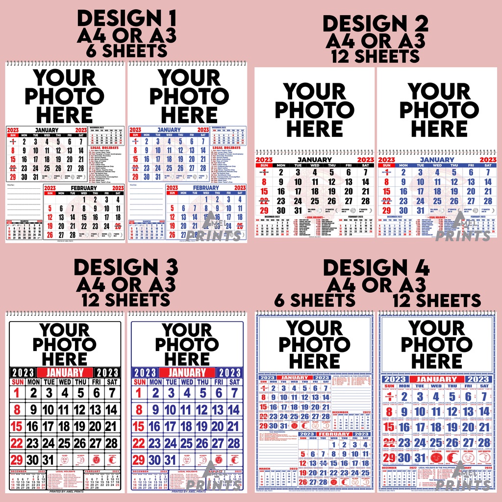 2023 Customized Calendar / Personalized Calendar / Commercial Calendar