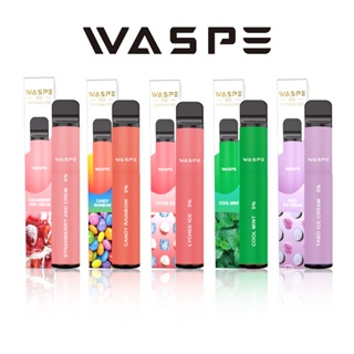 (COD)waspe Disposable Vape Pen 800 waspe Disposable Pod Device 5% SALT NIC