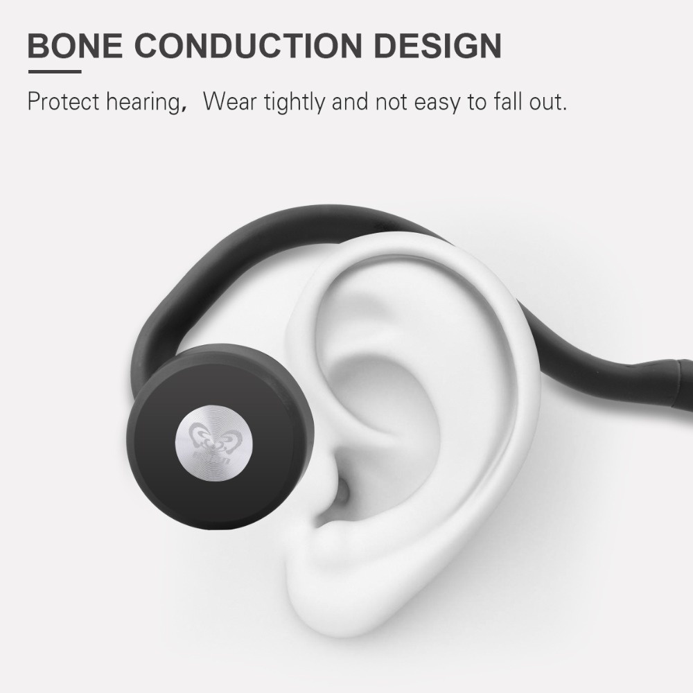 ㍿﹉Bluetooth Bone conduction headset for the hearing aids Louder sound wireless  headphones for old p