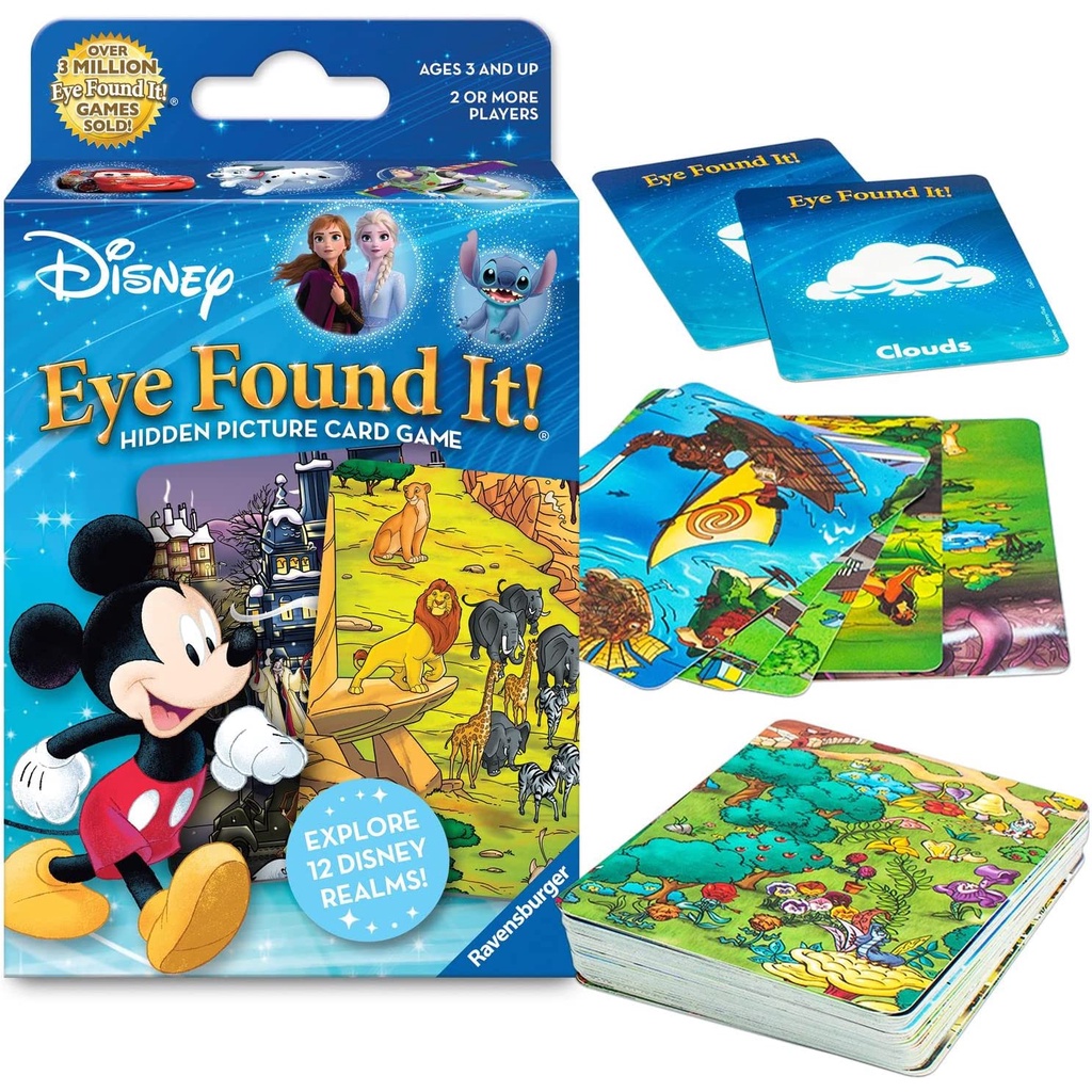 Ravensburger World of Disney Eye Found It Card Game | Shopee Philippines