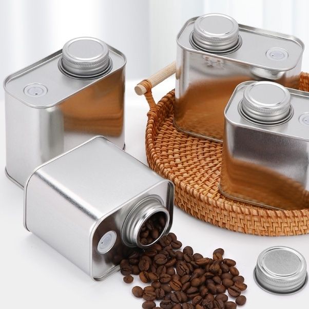 Coffee Bean Canister with Co2Release Valve Coffee Bean Container Tea