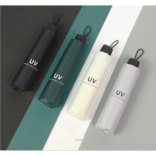 Mylife Manual UV Sunscreen Umbrella Eight Bone Umbrella Protection Sunshade Three Folding