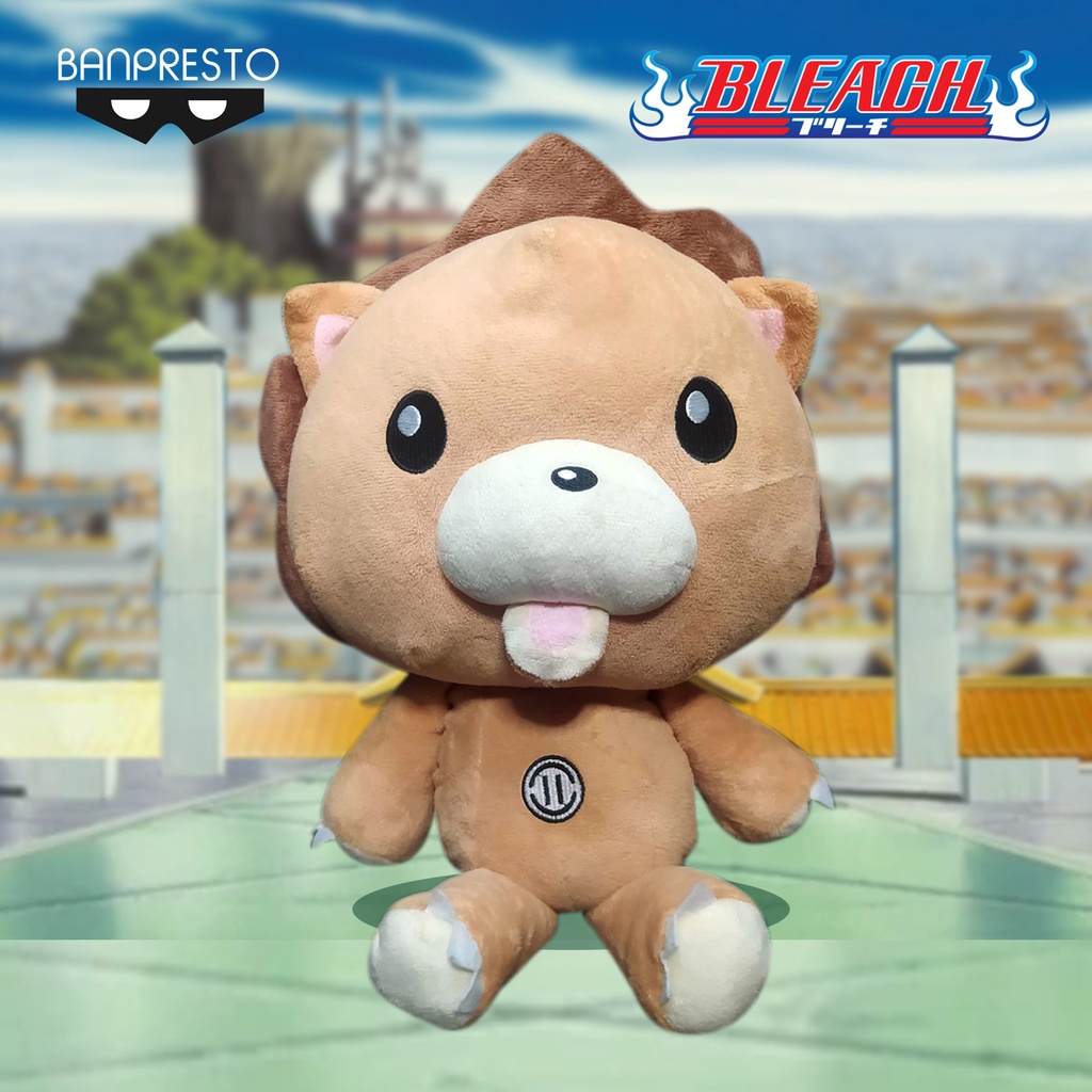 16Inch Kon Bear from Bleach Anime Plush Toy (Banpresto) Shopee